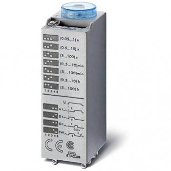 Temporizador FINDER 230Vac 0,05s-100h 2Ctos Conmutados 10A/250Vac 85028240.0000
