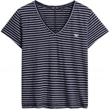 Superdry Studios Women's Slub Embroidered V-Neck T-Shirt