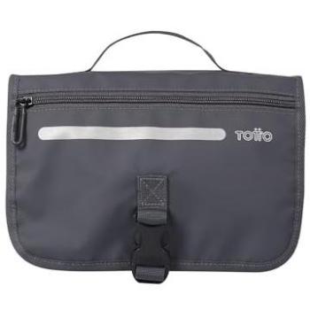 Organizador de viaje Titanium - Green Code - Color Gris - Porta Botellas - Bolsillos internos - Poliéster