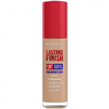 Rimmel Lasting Finish 35H Hydration Boost Hydrating Foundation SPF 20 Shade 103 True Ivory 30 ml