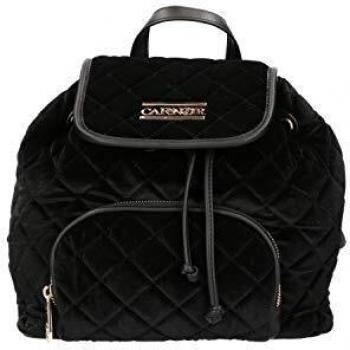 Cafè Noir JBU001010TG1 010 Nero TG1 Mochila Acolchada Velvet