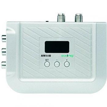 Modulador de Audio y Video AVM 6-00, Estéreo, RCA, Plateado