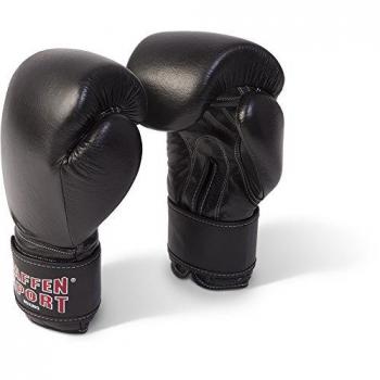 Kibo Fight Guantes de boxeo, para Sparring, todo el año, Unisex, color negro, tamaño 10UZ