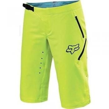 Fox Mujer Free Ride Pantalones Cortos, color amarillo, tamaño large
