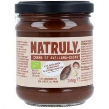 Crema de Cacao y Avellanas Bio 200g Natruly