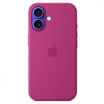 Funda de Silicona con MagSafe para iPhone 16 - Fucsia - Apple MYY53ZM/A