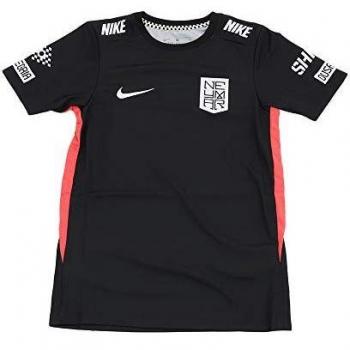 NIKE Camiseta Unisex para niños Neymar Dry, Unisex niños, Camiseta, AT5726, Negro, Rojo y Blanco, Extra-Large