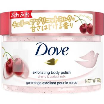Dove Exfoliating Body Polish Cherry & Apricot Milk 298g