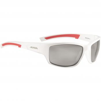 Alpina Keekor Vl - Gafas para deportes al aire libre, unisex, color White-Red, tamaño talla única