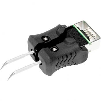 Weller Punta de soldadura tipo Cincel Cónico RTWMS mod. RTWMS 004 C X, punta de 4, compatible con Pinzas WXMTS, potencia de 40 W, voltaje de 12 V