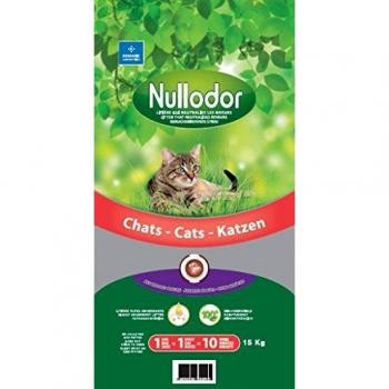 Litière de Silice Nullodor para Gatos - Pack Ahorro 2 x 15 kg