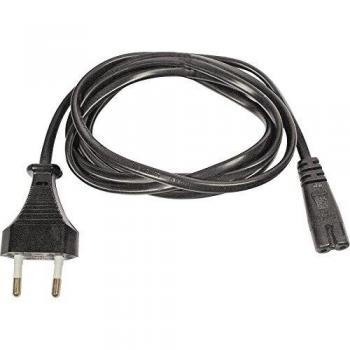 Belkin F3A218cp1.8M-P - Cable de Corriente Conector Europeo C7, Color Negro