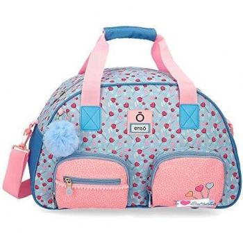 Bolsa de viaje Enso I love sweets, Multicolor, 45 cm