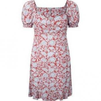 Vestido Pavana rojo para mujer