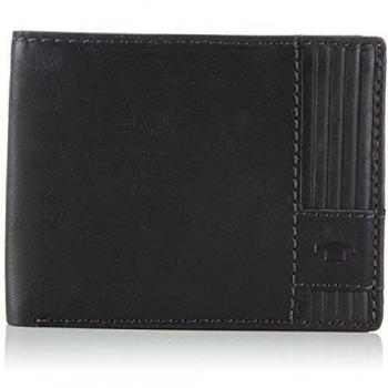 Tom Tailor Acc Luca - Cartera para hombre, color negro, talla 12x9x2 cm