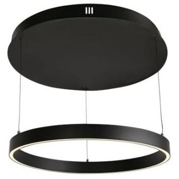 Lámpara colgante de control de gestos Layla, aluminio negro, acrílico ópalo, potencia 40.88 W, temperatura de color ajustable 2700-3000-4000K