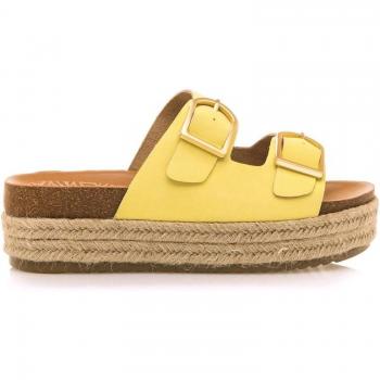 Sandalias de plataforma para mujer con hebilla ancha Mustang