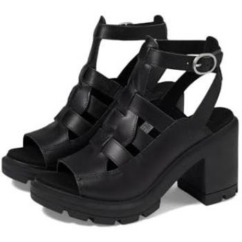 Timberland Allington Heights Fisherman Sandal - Women's Black Size 7.5 (EU 41)