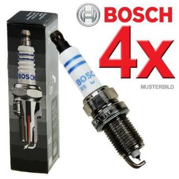 4x Bujía de encendido BOSCH Super plus AUDI WR7DC+ A100 C2 C3 50 60 75 80 B1 B2 B3 COUPE 85; BMW 3 ER 3ER E21 5 ER 5ER E12; FORD ESCORT I 1 II 2 GRANADA TAUNUS 12M 15M TRANSIT; LADA; MAZDA; MITSUBISHI