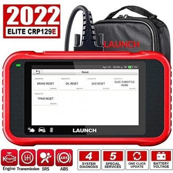 LAUNCH CRP129E OBD2 Scanner Auto Diagnostica Motore ABS SRS Olio trasmissione EPB TPMS SAS Reset Adattamento acceleratore Strumenti per Auto Aggiornamento WiFi Lettore di codici Español 5 schermo