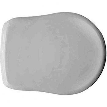 Tapa WC Axa Contea Forma 10 Blanca con Cernieras Regulables de Madera Estabilizada