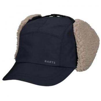 Barts Boise Navy Fleece-Lined Cap with Ear Flaps