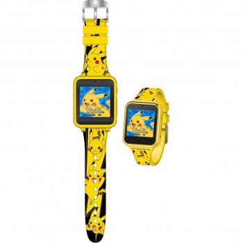 Reloj Inteligente Pokemon Kids Licensing - 10 fondos de pantalla diferentes, dimensiones 12x8x8 cm