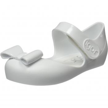 Igor MIA Lazo, Sandalias con Correa de Tobillo Unisex para Niños, Blanco