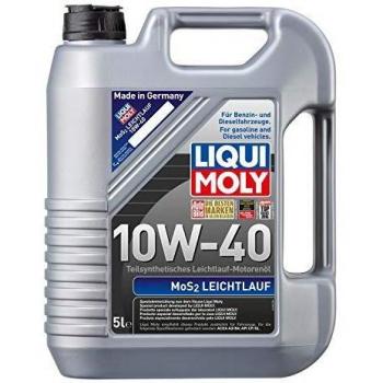 Liqui Moly 1092 MoS2 Leichtlauf 10W-40 - Aceite semisintético para Motores de automóviles de 4 Tiempos