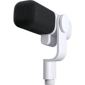 Micrófono de Transmisión XLR Activo y Dinámico Logitech G Yeti Studio con ClearAmp - Blanco