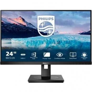 Philips S Line 243S1/00 Monitor 23.8 Full HD IPS, 75Hz, USB-C, HDMI, Negro