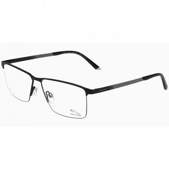 Jaguar 3633 6100 Men's Eyeglasses Black Size 56 - Frame Only, Free Lenses, HSA/FSA Insurance, Blue Light Block Available
