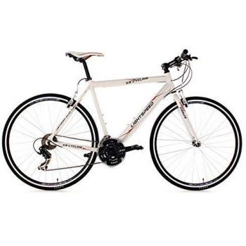 'KS Cycling Bike Aluminio Lightspeed RH 56 cm, color Blanco - blanco, tamaño 28, tamaño de cuadro 56 , tamaño de rueda 28 unknown_modifier