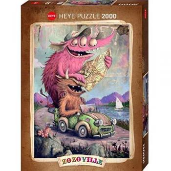 Zozoville Road Trippin' 2000-Piece Puzzle
