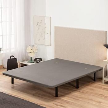 Base Tapizada Nalui 140x190 cm de Acero con Tejido 3D, Altura ±25cm, 7 Patas, Gran Estabilidad con 5 Barras Transversales, Transpirable y 4