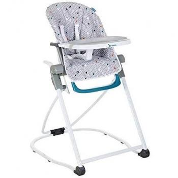 Badabulle B010700 - Trona compacta, unisex, color gris
