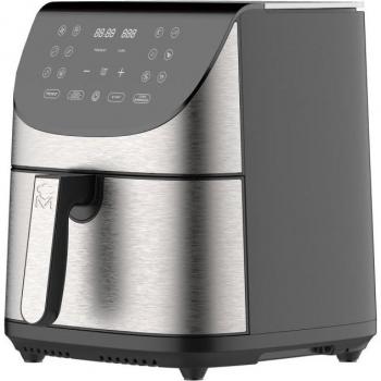 Freidora de Aire MasterPRO Rocket 750, sin aceite, capacidad de 7 L, potencia de 1700 W, pantalla LED táctil, cesta antiadherente, temperatura regulable de 80-200ºC