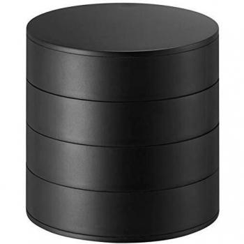 Joyero Torre 4 Niveles Yamazaki, Resina ABS, Color Negro