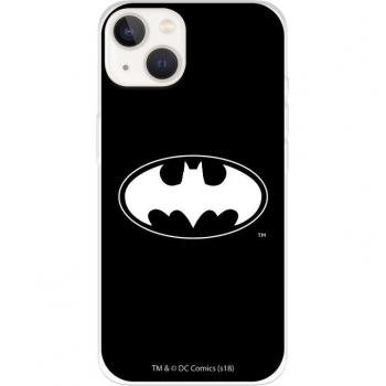 Funda para iPhone 14 Oficial de DC Comics Batman Logo Transparente