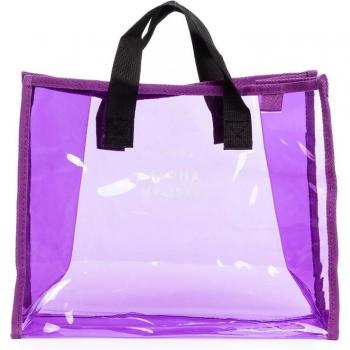Zeme bolso shopper de PVC transparente Iria Quintana