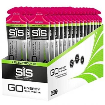 Gel Energético SiS GO con Electrolitos - Sabor Frambuesa 60ml