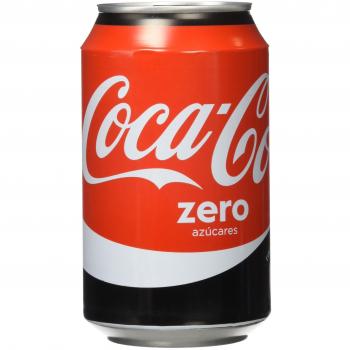 COCA-COLA Refrescos Coca cola Zero Lata 33 cl 2621