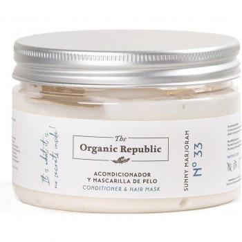 The Organic Republic Acondicionador y Mascarilla de Pelo Nutritiva y Desenredante 250 ml