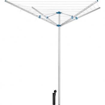 Tendedero Araña Extensible Tectake - 4 brazos de apoyo, 10 cuerdas a cada lado, soporte estable