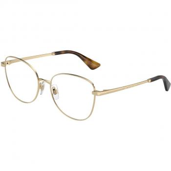 Dolce & Gabbana DG1355 1365 Women's Eyeglasses Gold Size 55 (Frame Only) - Blue Light Block Available