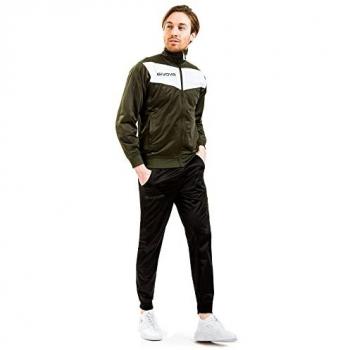 Givova Tuta Visa Chándal verde militar/negro 3XS