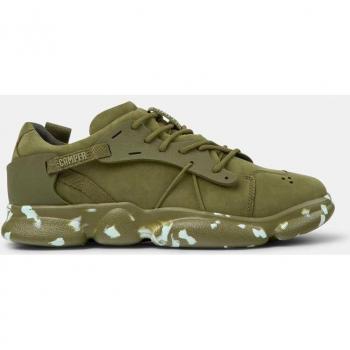 CAMPER Karst Men's Sneakers in Green, Size 45, Cotton Fabric
