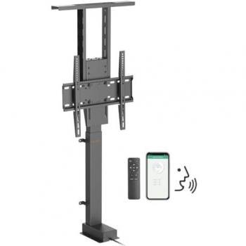 Soporte de TV Motorizado myWall HP63AL, Altura Ajustable, Control Remoto, Compatible con Google Home y Alexa, para Pantallas de 32'' a 55''