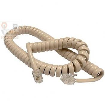 CABLE TELEFONIA RIZADO CORTO ENGEL AXIL MARFIL TL-053-E