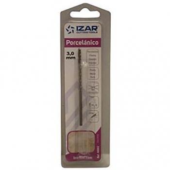 Izar 67944 Broca Metal Duro Porcelánico, L 85 mm